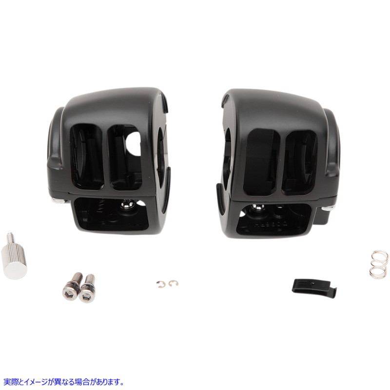 取寄せ ハンドルバースイッチハウジングキット ドラッグスペシャリティーズ Switch Housing - Matte Black 0616-0357 06160357