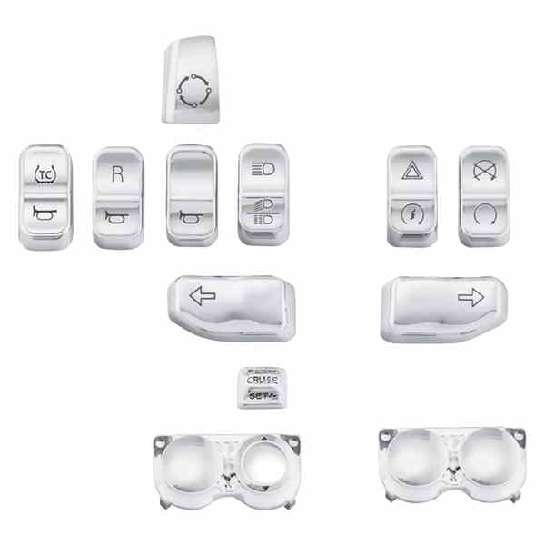 取寄せ スイッチキャップキット ドラッグスペシャリティーズ Switch Caps - Chrome 06160392