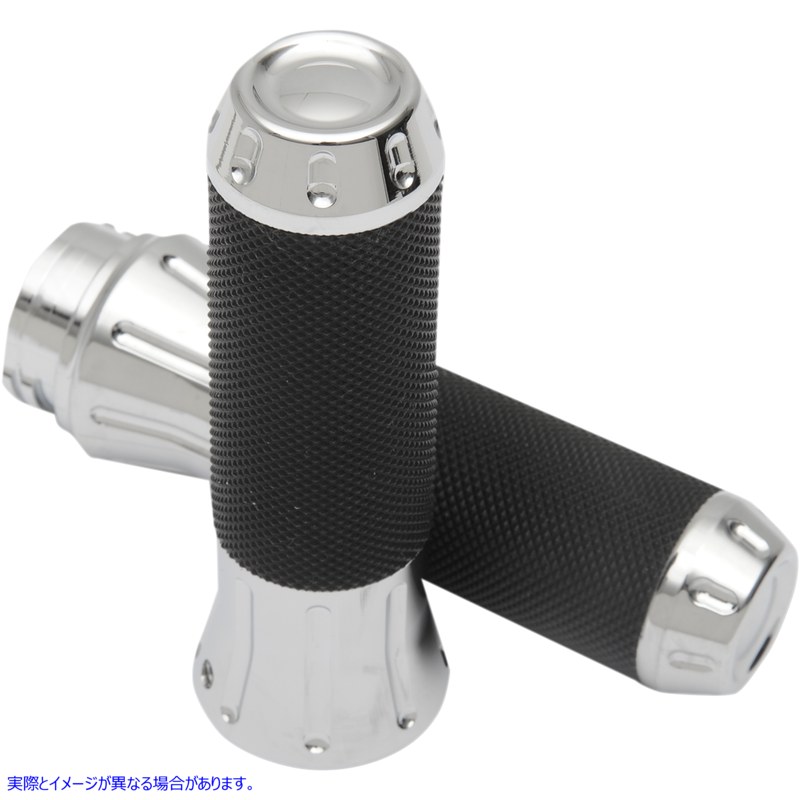取寄せ カスタムコブラグリップ ドラッグスペシャリティーズ Grips - Custom - Chrome 0630-1610 06301610