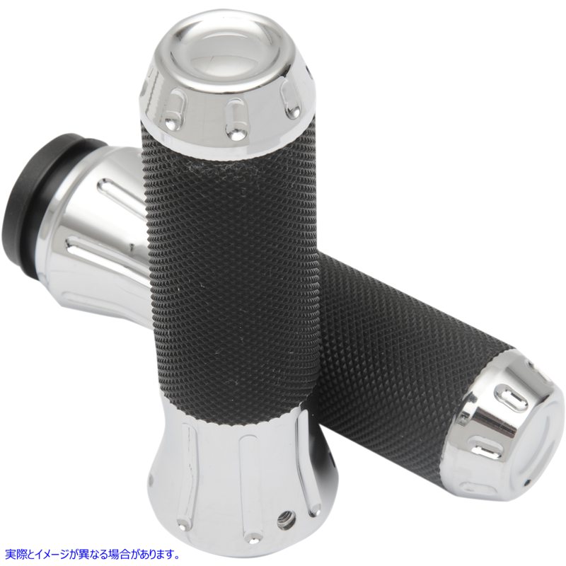 取寄せ カスタムコブラグリップ ドラッグスペシャリティーズ Grips - Custom - TBW - Chrome 0630-1611 06301611