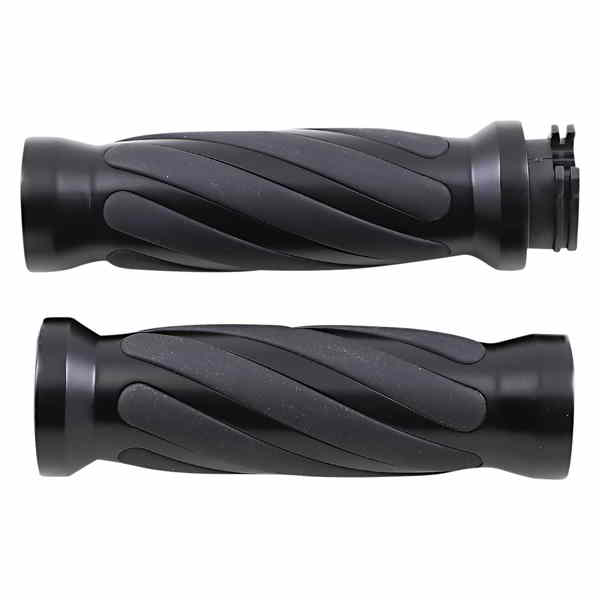 取寄せ ツイストグリップ ドラッグスペシャリティーズ Grips - Twisted - Matte Black 0630-2689 06302689