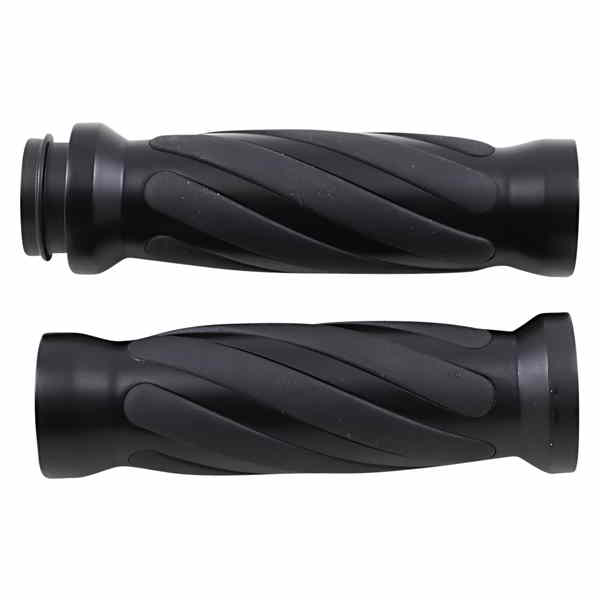取寄せ ツイストグリップ ドラッグスペシャリティーズ Grips - Twisted - TBW - Matte Black 0630-2690 06302690