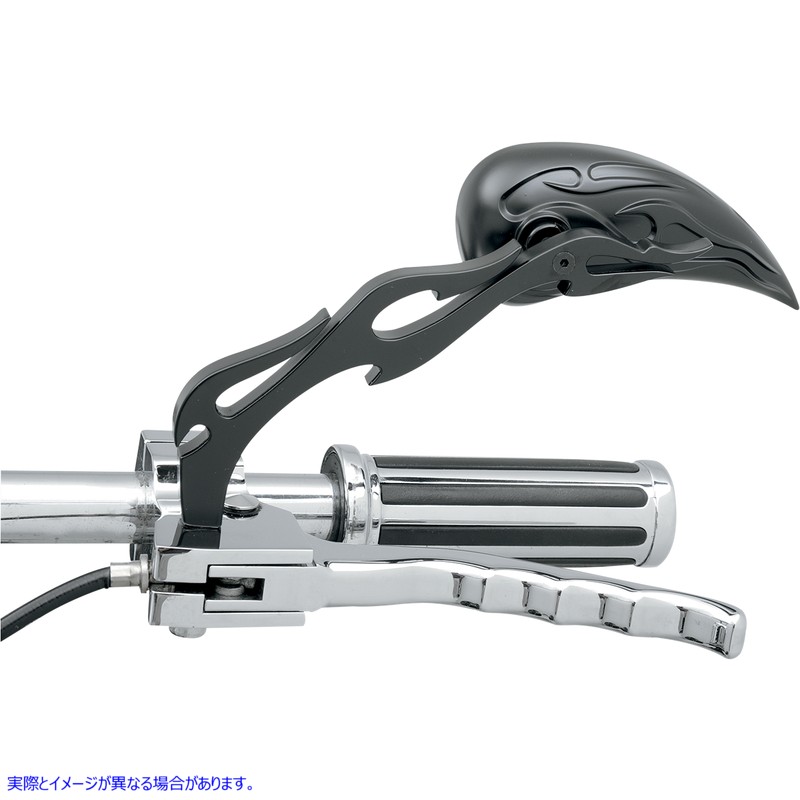 取寄せ 彫刻された茎を備えたフレイムの涙を吸う ドラッグスペシャリティーズ Flame Mirrors - Black 0640-0289 06400289
