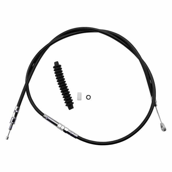 取寄せ 高効率のブラックビニールクラッチケーブル ドラッグスペシャリティーズ Clutch Cable - Vinyl 0652-1391 06521391
