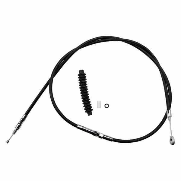 取寄せ 高効率のブラックビニールクラッチケーブル ドラッグスペシャリティーズ Clutch Cable - Vinyl 0652-1399 06521399