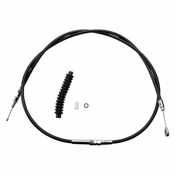 取寄せ 高効率のブラックビニールクラッチケーブル ドラッグスペシャリティーズ Clutch Cable - Vinyl 0652-1401 06521401