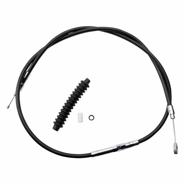 取寄せ 高効率のブラックビニールクラッチケーブル ドラッグスペシャリティーズ Clutch Cable - Vinyl 0652-1422 06521422