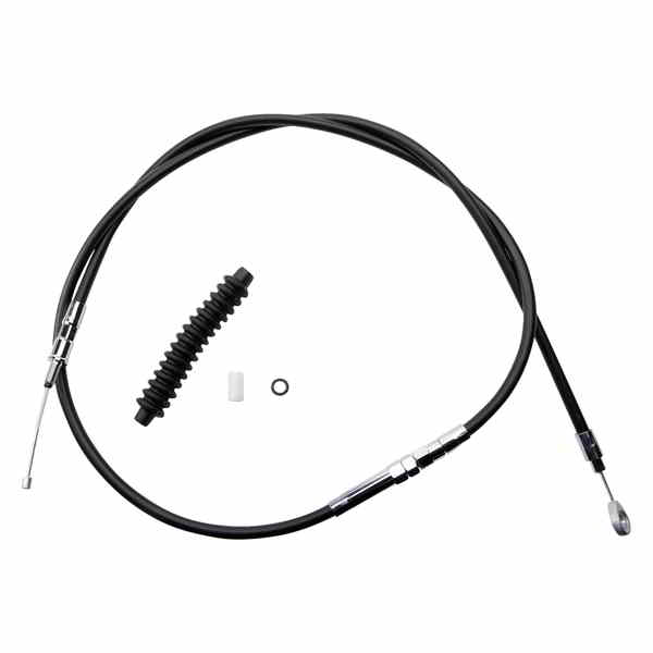 取寄せ 高効率のブラックビニールクラッチケーブル ドラッグスペシャリティーズ Clutch Cable - Vinyl 0652-1423 06521423