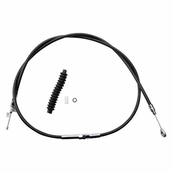 取寄せ 高効率のブラックビニールクラッチケーブル ドラッグスペシャリティーズ Clutch Cable - Vinyl 0652-1428 06521428