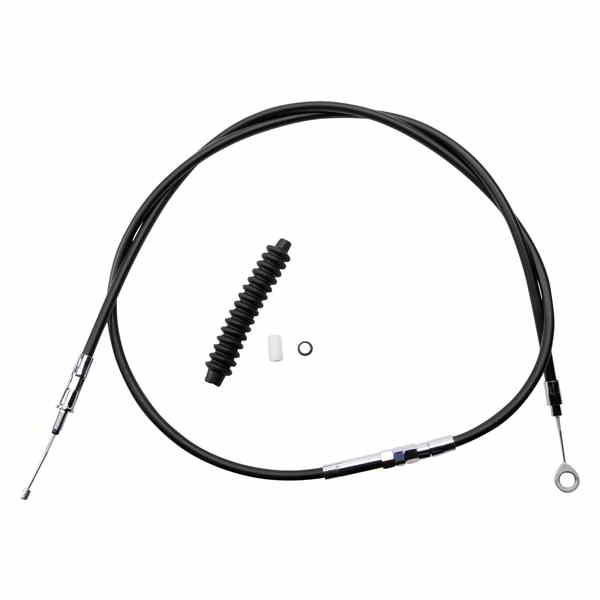 取寄せ 高効率のブラックビニールクラッチケーブル ドラッグスペシャリティーズ Clutch Cable - Vinyl 0652-1429 06521429