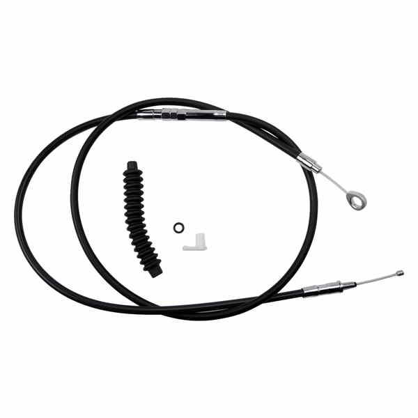 取寄せ 高効率のブラックビニールクラッチケーブル ドラッグスペシャリティーズ Clutch Cable - Vinyl 0652-1436 06521436