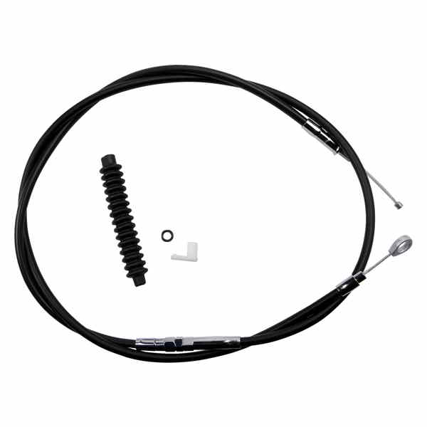 取寄せ 高効率のブラックビニールクラッチケーブル ドラッグスペシャリティーズ Clutch Cable - Vinyl 0652-1440 06521440