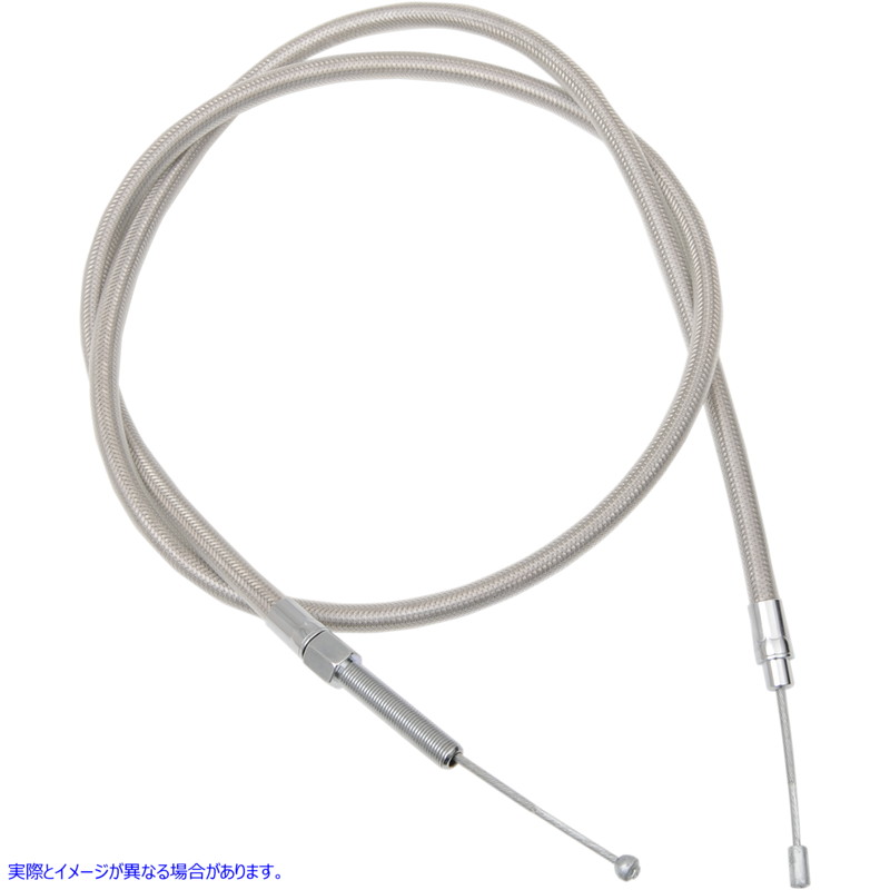 取寄せ 高効率の編組ステンレス鋼クラッチケーブル ドラッグスペシャリティーズ Clutch Cable - Braided 0652-1445 06521445