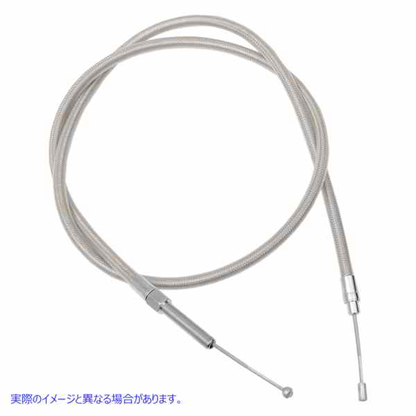取寄せ 高効率の編組ステンレス鋼クラッチケーブル ドラッグスペシャリティーズ Clutch Cable - Braided 0652-1451 06521451