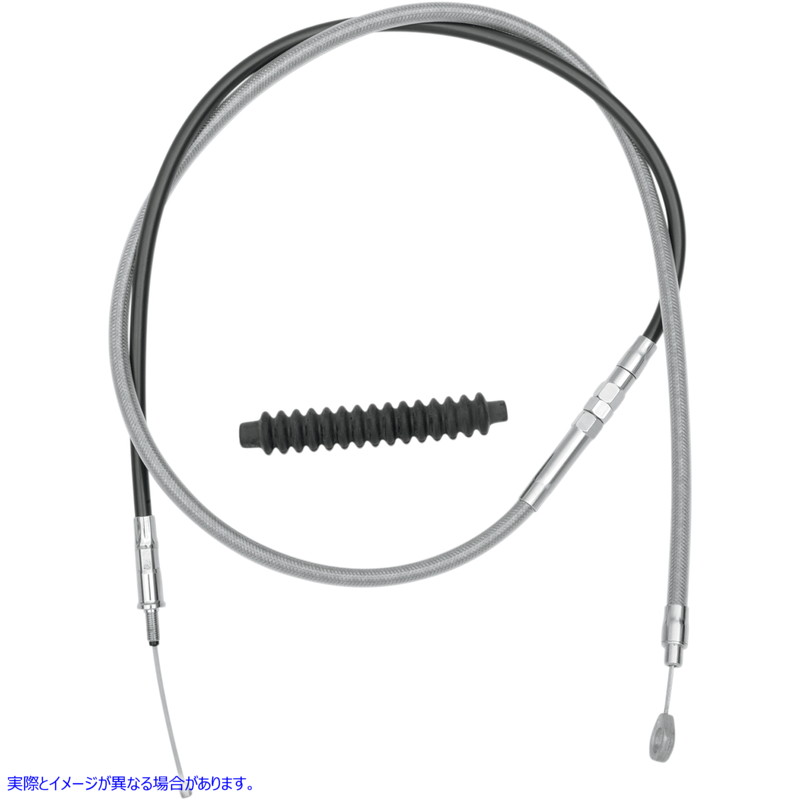 取寄せ 高効率の編組ステンレス鋼クラッチケーブル ドラッグスペシャリティーズ Clutch Cable - Braided 0652-1491 06521491