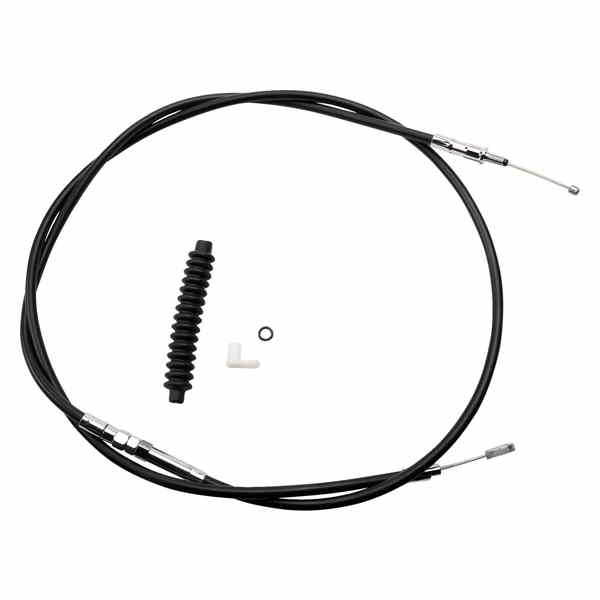 取寄せ 高効率のブラックビニールクラッチケーブル ドラッグスペシャリティーズ Clutch Cable - Vinyl 0652-1529 06521529