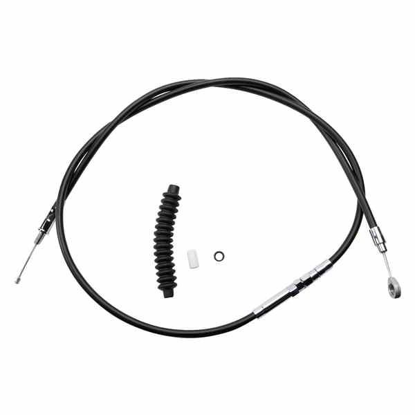 取寄せ 高効率のブラックビニールクラッチケーブル ドラッグスペシャリティーズ Clutch Cable - Vinyl 0652-1531 06521531