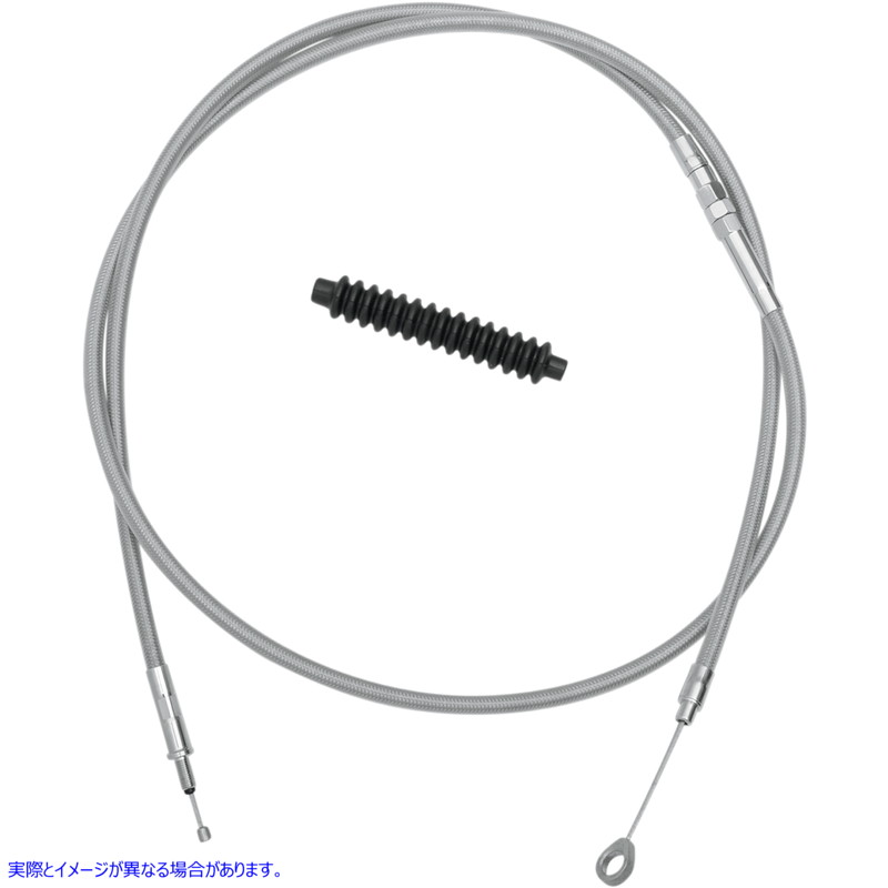 取寄せ 高効率の編組ステンレス鋼クラッチケーブル ドラッグスペシャリティーズ Clutch Cable - Braided 0652-1562 06521562