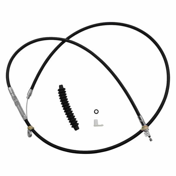 取寄せ 高効率黒色ビニールクラッチケーブル ドラッグスペシャリティーズ Clutch Cable - Vinyl 0652-2370 06522370