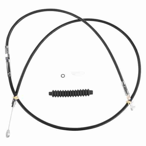 取寄せ 高効率黒色ビニールクラッチケーブル ドラッグスペシャリティーズ Clutch Cable - Vinyl 0652-2372 06522372