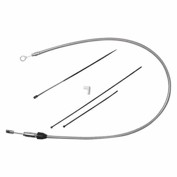 取寄せ クイックコネクトクラッチケーブル ドラッグスペシャリティーズ Quick Connect Clutch Cable - Upper - 36 - Stainless Steel 0652-2836 06522836