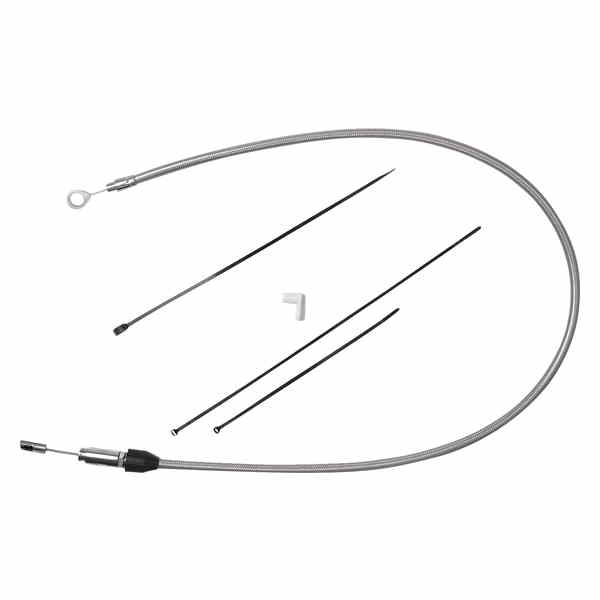 取寄せ クイックコネクトクラッチケーブル ドラッグスペシャリティーズ Quick Connect Clutch Cable - Upper - 50 - Stainless Steel 0652-2844 06522844