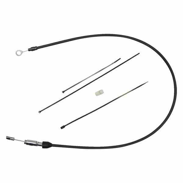 取寄せ クイックコネクトクラッチケーブル ドラッグスペシャリティーズ Quick Connect Clutch Cable - Upper - 46 - Black/Black 0652-2880 06522880