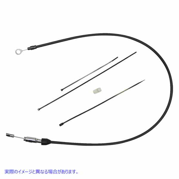 取寄せ クイックコネクトクラッチケーブル ドラッグスペシャリティーズ Quick Connect Clutch Cable - Upper - 52 - Black/Black 0652-2883 06522883