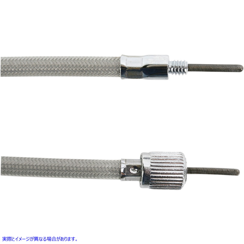 取寄せ 前輪駆動速度計ケーブル ドラッグスペシャリティーズ Speedometer Cable - 40 - Braided 0655-0051 06550051