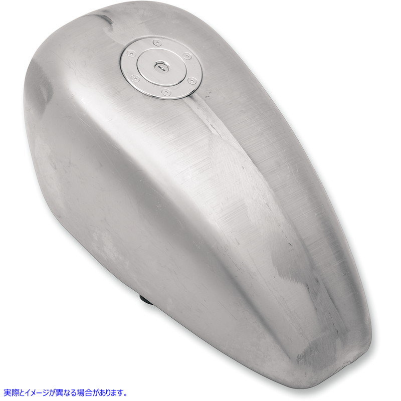 取寄せ Sportsterのガソリンタンク ドラッグスペシャリティーズ Gas Tank with Chrome Aero-Style Gas Cap - 3.3 Gallons - Sportster 0701-0437 07010437