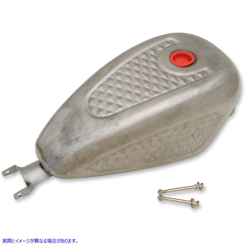 取寄せ Sportsterのガソリンタンク ドラッグスペシャリティーズ Custom Gas Tank - Diamond - 3 Gallons - Sportster 0701-0836 07010836