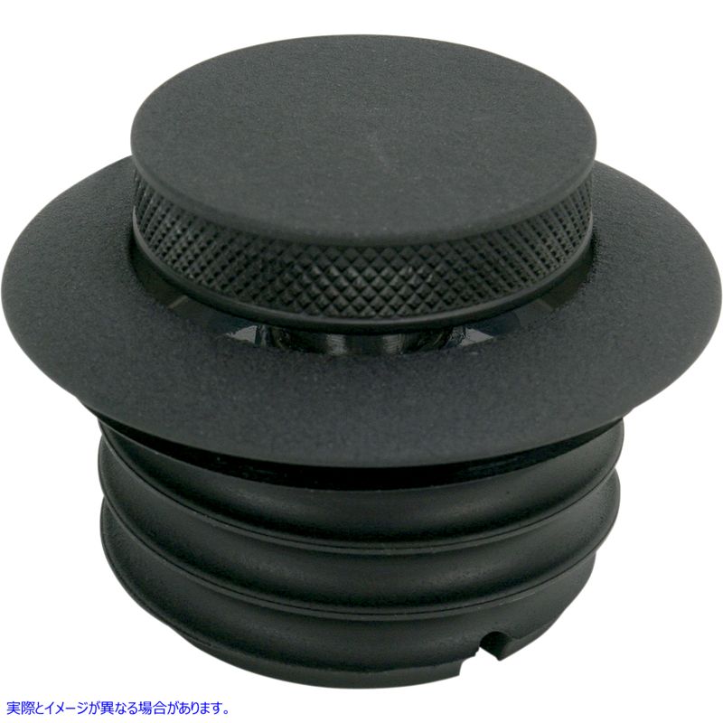 取寄せ ポップアップガスキャップ - ベントなし ドラッグスペシャリティーズ Gas Cap - Non-Vented Pop-Up - Black Wrinkle 0703-0327 07030327