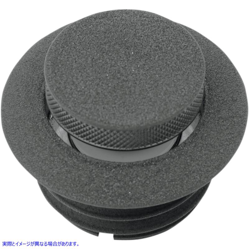 取寄せ ポップアップガスキャップ - ベント ドラッグスペシャリティーズ Gas Cap - Vented Pop-Up - Black Wrinkle 0703-0460 07030460