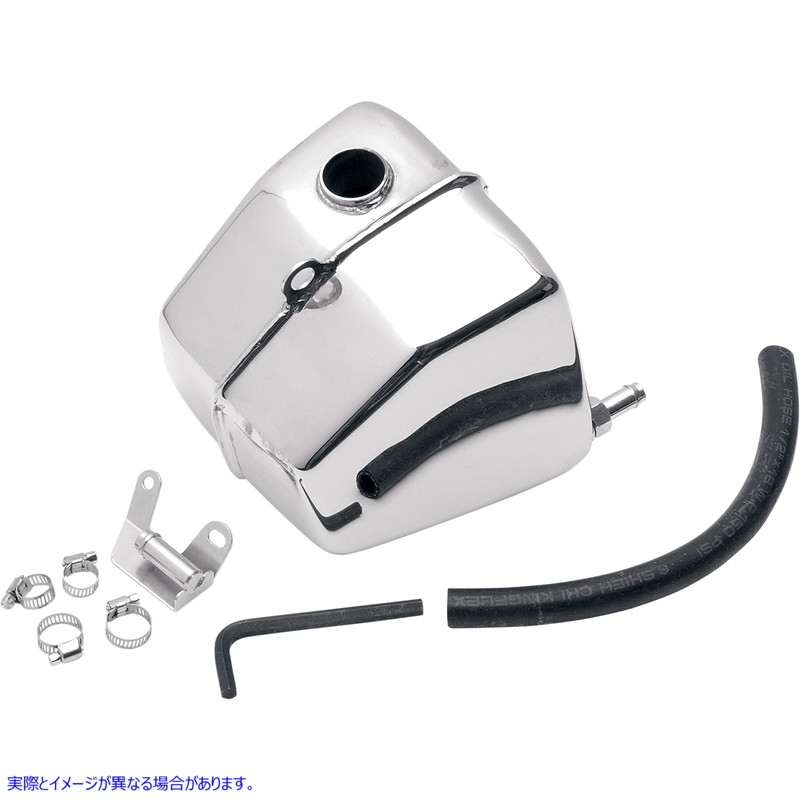 取寄せ FXRオイルタンク ドラッグスペシャリティーズ Oil Tank - Chrome - FXR 0710-0003 07100003