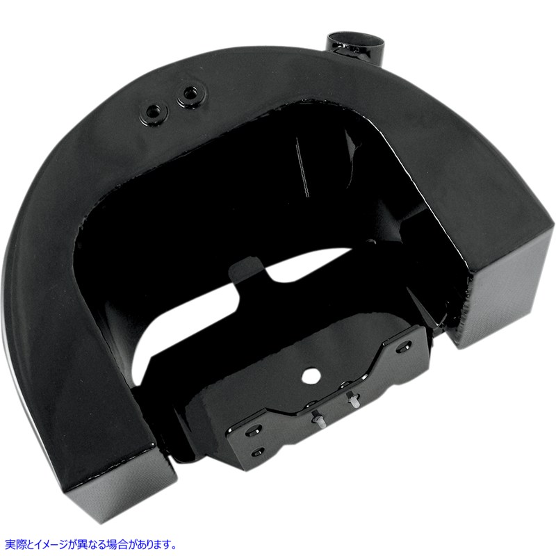 取寄せ サイドフィルオイルタンク ドラッグスペシャリティーズ Side Fill Oil Tank - Gloss Black - 00'-17' Softail 0710-0161 07100161