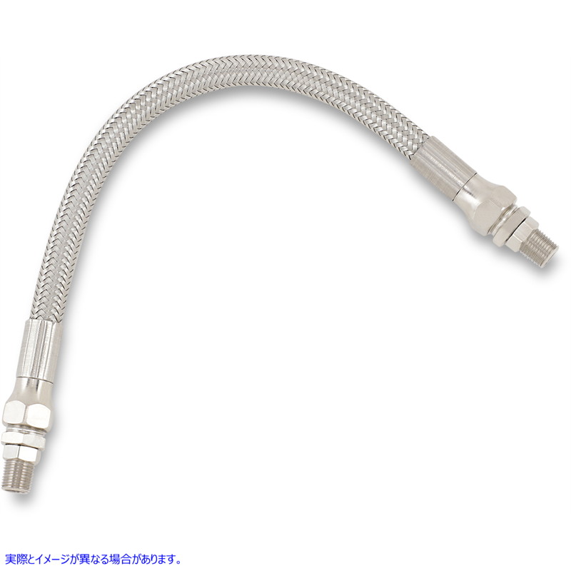 取寄せ ユニバーサルステンレス鋼の編組オイルライン ドラッグスペシャリティーズ Universal Oil Line - Stainless Steel - 10 0711-0045 07110045