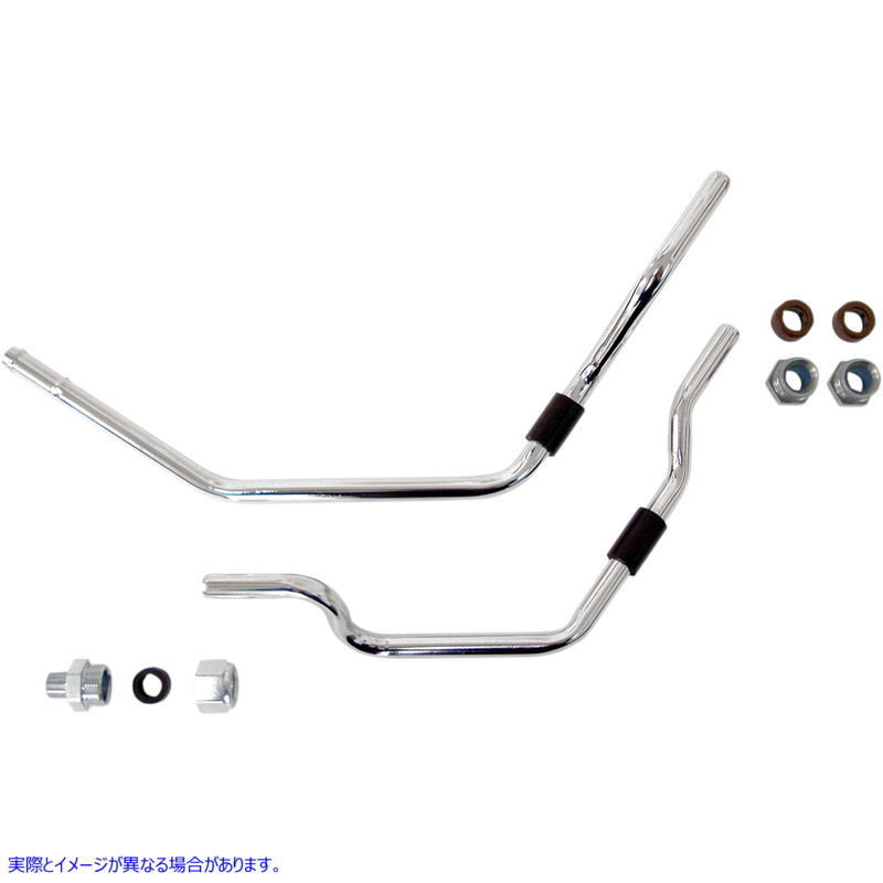 取寄せ オイルフィルターラインキット ドラッグスペシャリティーズ Oil Filter Line Kit - Chrome - Softail 0711-0222 07110222