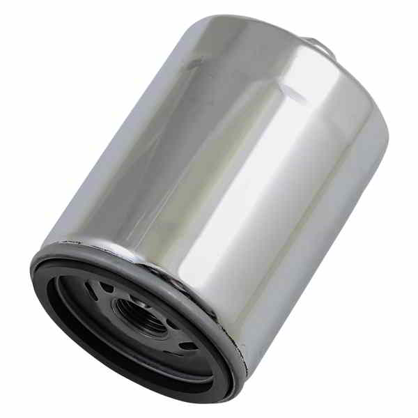取寄せ スピンオンオイルフィルター ドラッグスペシャリティーズ Oil Filter with Nut - Chrome - M8 0712-0642 07120642