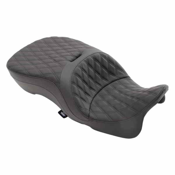 取寄せ 大きなツーリングシート ドラッグスペシャリティーズ Touring Seat - Double Diamond - Forward - FL '09-'23 0801-1110 08011110