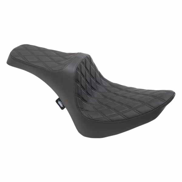 取寄せ プレデターIIIシート ドラッグスペシャリティーズ Predator III Seat - Double Diamond - Black Stitching - FXST/FLST '84-'99 0802-1366 08021366