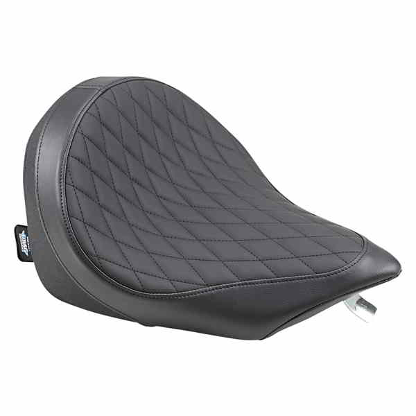 取寄せ 控えめなソロシート ドラッグスペシャリティーズ Low Solo Seat - Diamond Stitch - Black - Victory '03-'17 0810-1601 08101601