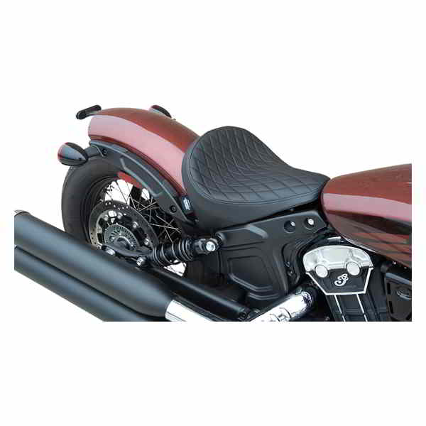 取寄せ ボバーソロシート ドラッグスペシャリティーズ Solo Seat - Diamond - Black - Vinyl 0810-2257 08102257