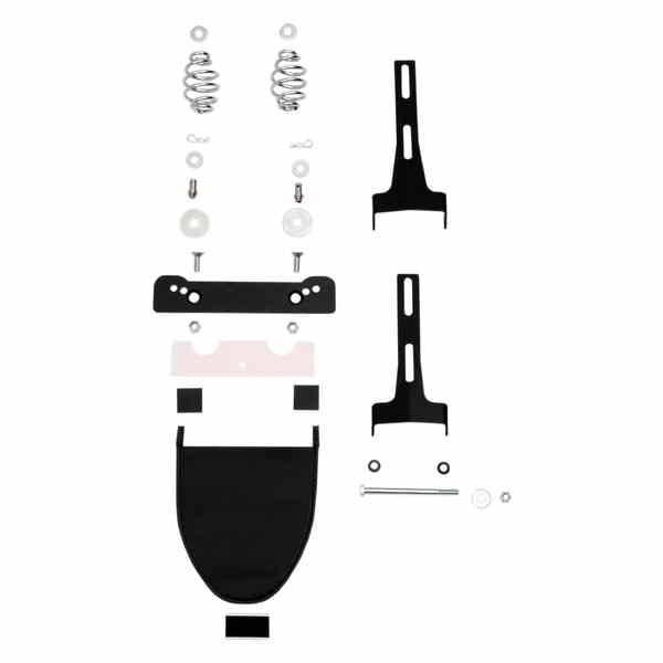 取寄せ フレームマウントスプリングソロシートマウントキット ドラッグスペシャリティーズ Solo Seat Spring Mount - FXD '96-'17 0820-0060 08200060