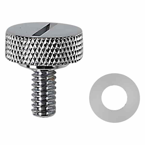 取寄せ シートノブキット ドラッグスペシャリティーズ Seat Knob - Slotted - Chrome - 1/4-20 0820-0146 08200146