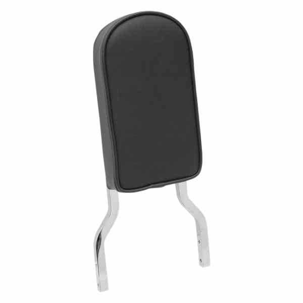 取寄せ 滑らかなシーシーバーパッド ドラッグスペシャリティーズ Sissy Bar Pad - Tall - Smooth W/Piping - Black 0822-0296 08220296