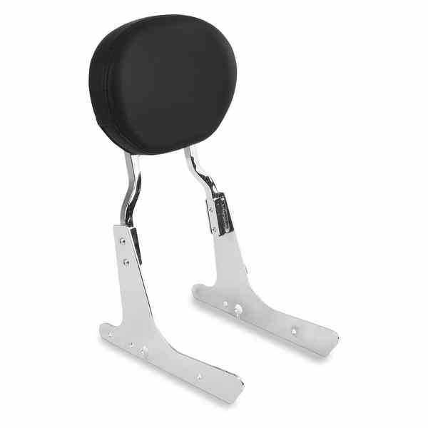 取寄せ 楕円形の背もたれパッド - 滑らか ドラッグスペシャリティーズ Smooth Oval Sissy Bar Pad - Black 0822-0343 08220343