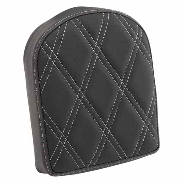 取寄せ シーシーバーパッド - ダブルダイヤモンド ドラッグスペシャリティーズ Sissy Bar Pad - Double Diamond - Silver - 7 0822-0444 08220444