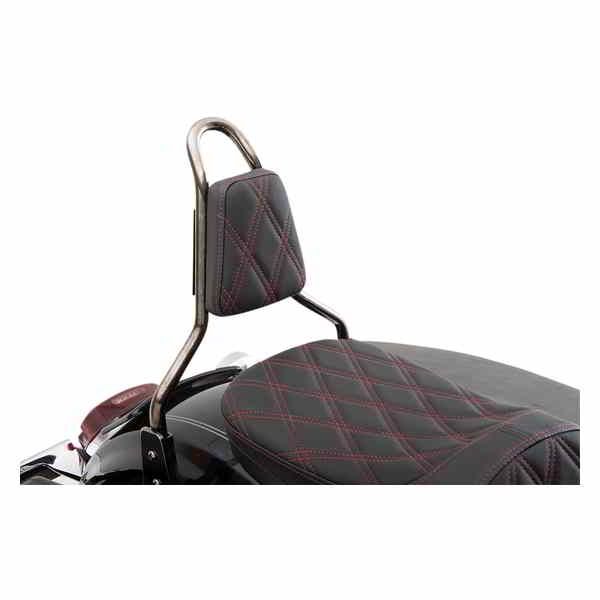 取寄せ シーシーバーパッド - ダブルダイヤモンド ドラッグスペシャリティーズ Sissy Bar Pad - Double Diamond - Red - Tapered 0822-0451 08220451