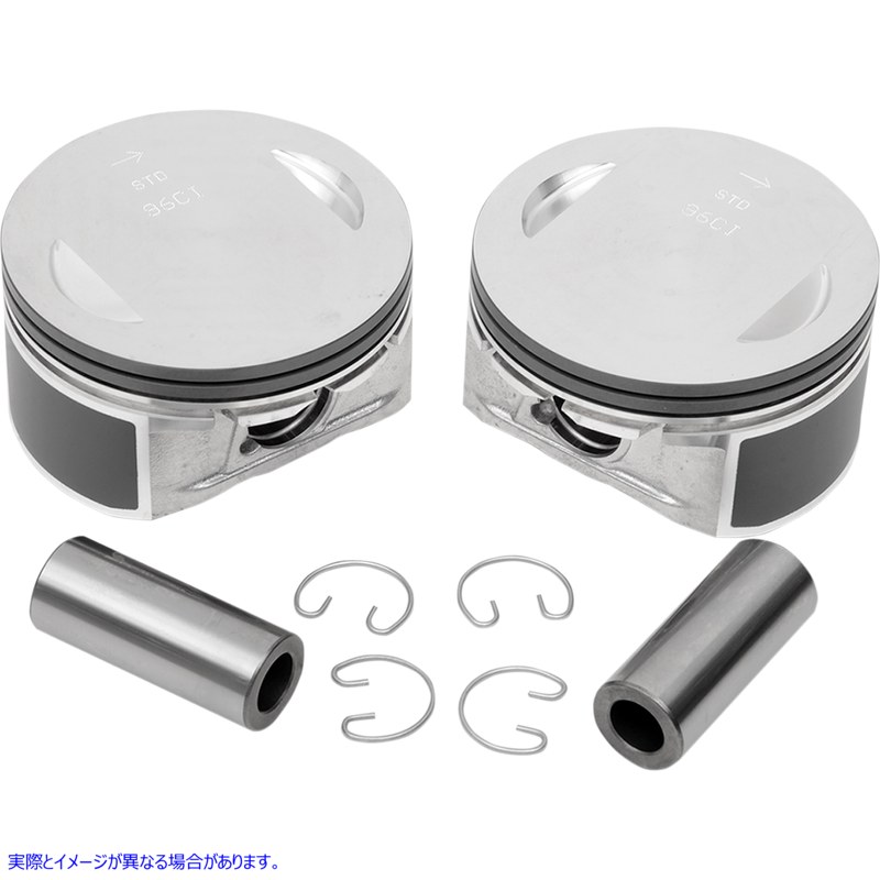 取寄せ 交換ピストン ドラッグスペシャリティーズ Piston - Twin Cam 0911-0017 09110017