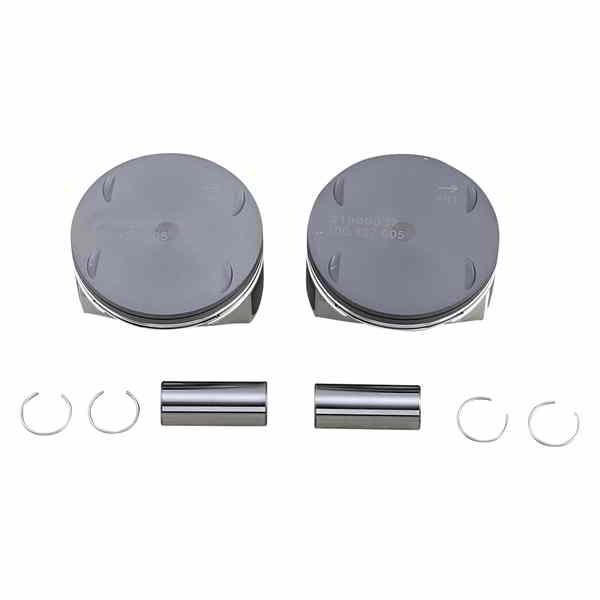 取寄せ ピストンキット ドラッグスペシャリティーズ Piston Kit - +0.005 - 107 Motor - M8 0911-0050 09110050